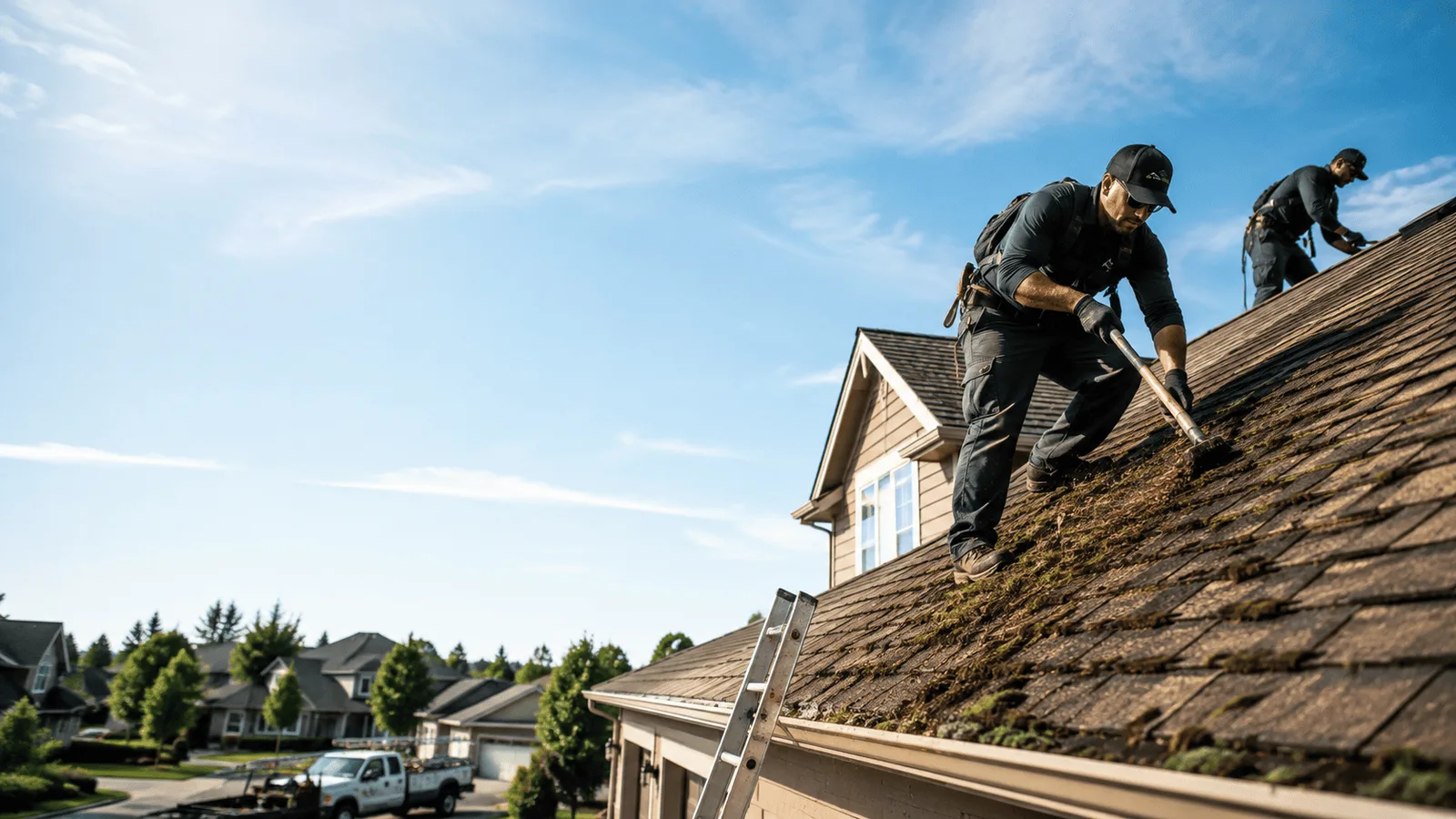 Roof Moss Removal in Norman, AR near me